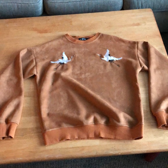 Jevasan Suede Sweater - Picture 1 of 3